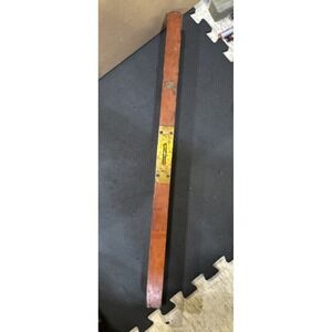 Vintage Stanley Seasoned Cherry No. 0 Level 24 Inch | Works Beautifully